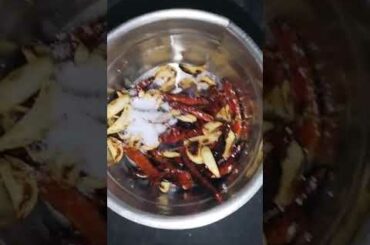red chilli chatni recipe #short #cooking #food