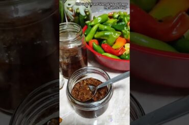 HOMEMADE CHILI GARLIC OIL AND SINAMAK SPICED VINEGAR | THE SIBINCIC FAMILY