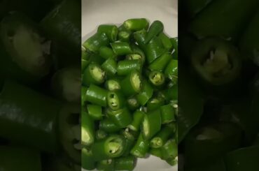 Green chili pickle #greenchilipickle #pickle #tastyfood #reels #shorts #youtubeshorts
