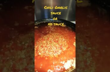 #SHORTS MY HOMEMADE  CHILI GARLIC SAUCE/ XO SAUCE / @LORELIES KITCHEN
