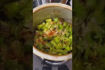 Rajasthani Mirchi ke tapore kaise bnate hai, how to make chili fry #shorts #video #ytshorts #recipe