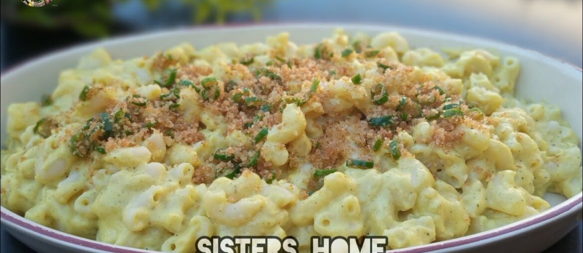 Mac & Cheese with chili crisp by @Sisters Home Recipes