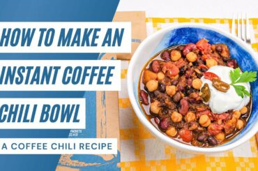 Instant Coffee Chili | #recipe