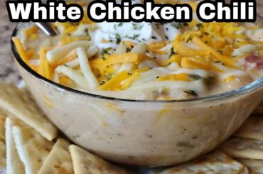 White Chicken Chili #easydinner
