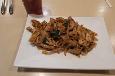 Traveling, found a Thai place and got drunken noodles "Thai Hot" (of course!) Wasn't hot enough they brought me more chili's! Amazing!