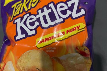 Habanero takis kettle chips
