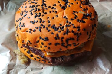 BK Ghost Pepper burger for halloween