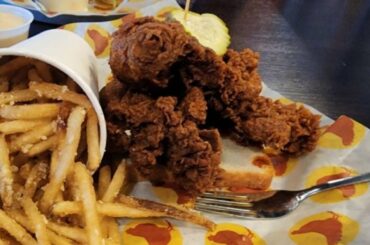 Joella's Hot Chicken hottest level.