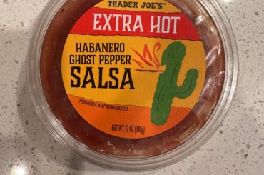 Trader Joe’s Habanero & Ghost Pepper Salsa