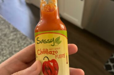 my fams sauce from Costa Rica, sooo good