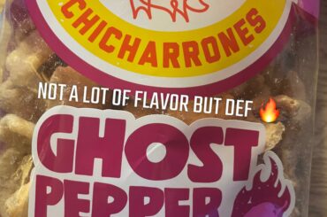 Ghost pepper pork rinds, Tennessee.