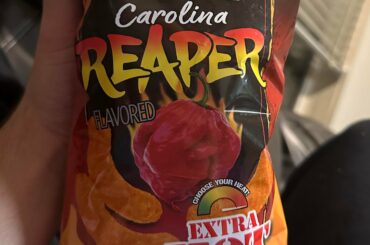 I’d argue that these are hotter than the paqui ghost pepper chips.