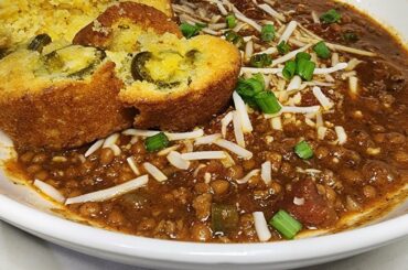 Vegan Lentil Chili! So Easy and Delicious!