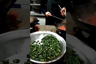 Green Chili chicken karahi #short