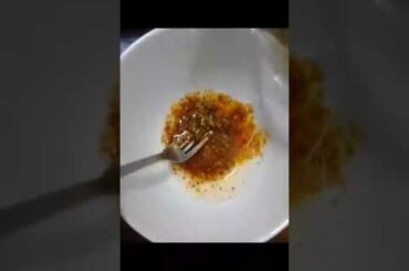 Korean Style Noodles | Spicy Chili Oil Maggi recipe #shorts #koreanfood #ramennoodles #viral #trend