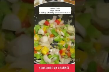 Crispy Chana Chilli Recipe #thefoodkomal #youtube #shorts