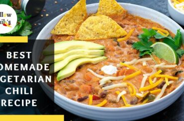 Best Homemade Vegetarian Chili Recipe