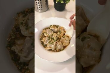 Spicy Chili Oil Wontons | Easy Recipe #shorts