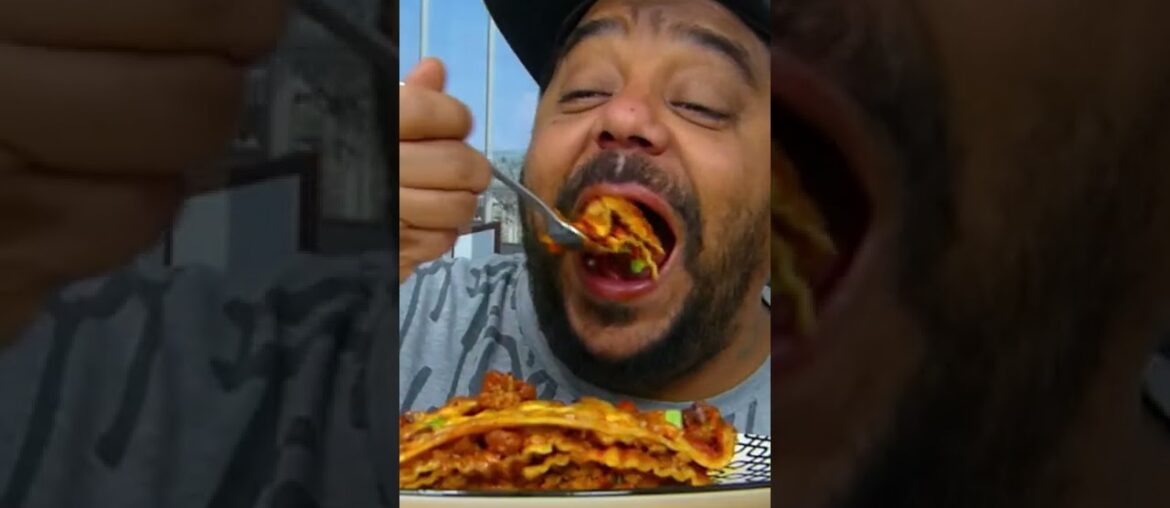 WOW!!!! Chili Cheese Lasagna #shorts