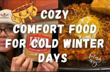 ONE POT CHILI RECIPE USING CARROLL SHELBY’S CHILI KIT WITH CORNBREAD | EASY WINTER RECIPES