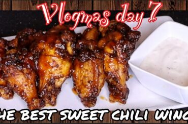 HOW TO MAKE JUICY SWEET CHILI CHICKEN WINGS | fried chicken wings recipes