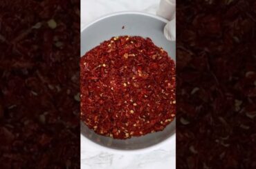 Easy High-quality Chili Flakes #recipe for quality cooking | how to make crushed chilies at home