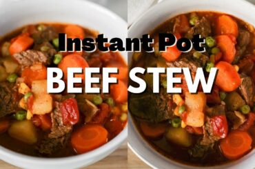 Cozy Instant Pot Vegetable Beef Soup | Classic & Delicious Beef Stew Recipe