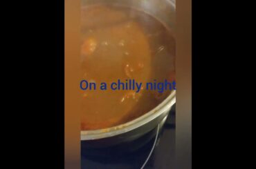 How To Get Warm On A Cold Night! #shorts #short #chili #spicy