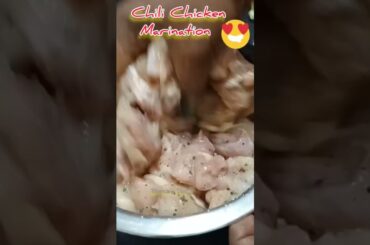Chilichicken/Chilichicken recipe #shorts #youtubeshorts #chilichicken.....