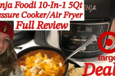 I Bought A Ninja Foodi 10-In-1 For Only $85 At Target! Full Review And Delicious Chili Recipe
