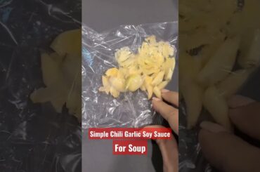 Garlic Chili Soy Cauce