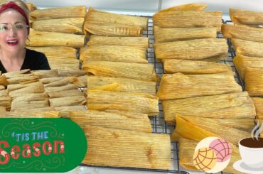 How to Make Red Chili Pork Tamales Step by Step ~ Holiday Season Traditions (New Updated Version )