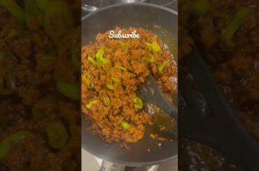 Mincedbeef with Fried chili