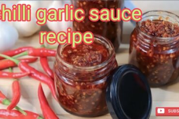 Chili Garlic Sauce Chinese Recipe | Chinese food Recipe in hindi | Chinese Recipes | Chinese food |