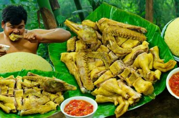 Muscovy Duck Recipe Cooking | Cooking Muscovy Duck With Sticky Eating With Chili Sauce So Delicious.