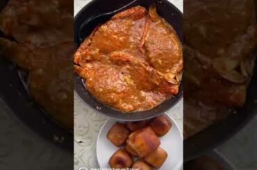 Singapore Chili Crab! #freshcrab #singaporechilicrab #crabs #spicycrab #spicyfood