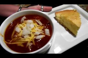 1 LB of Hamburger Big Pot of Chili Budget Cooking Recipe #inflation #shortages #preparedness #shtf