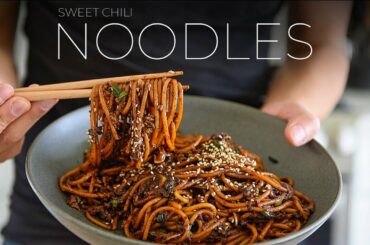 STICK WITH ME AND MAKE THIS SWEET CHILI NOODLES RECIPE TONIGHT!