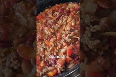 Chili is for supper tonight!#cooking #chili #shorts #rvlife #youtubeshorts #short #recipe #viral