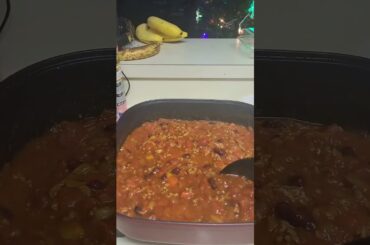 My husband signature Chili. #yummy #delicious #love