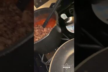 Making the Best Beef Chili!!! #shorts