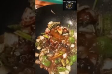 chilli beef dry recipe China style Chinese chilli yummy#cooking_villagefood #shorts Aftab HotelViral