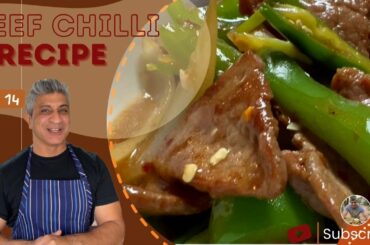 Stir Fry Beef Chilli Recipe By Chef Saadat | How to Make Restaurant Style Chinese Beef Chilli Dry |