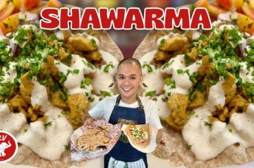 ANOTHER HOLIDAY HANDAAN IDEA! Easy Shawarma + Homemade Pita Bread!