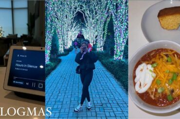 VLOGMAS: I'M GOING THROUGH IT, CHRISTMAS LIGHTS + COOK CHILI & CORNBREAD WITH ME