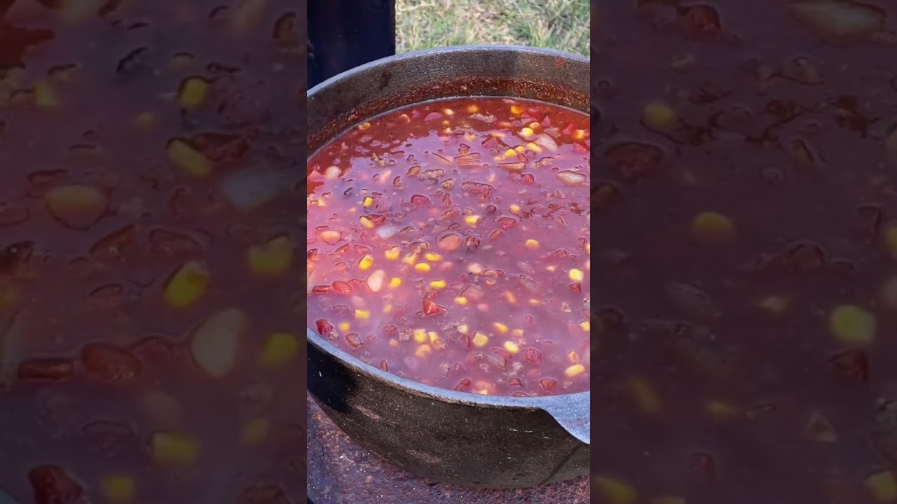 Cast iron chili and baked potato soup Chili Chili