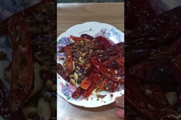 Lahsun Mirchi ki Chutney | Garlic Chilli Chutney Recipe