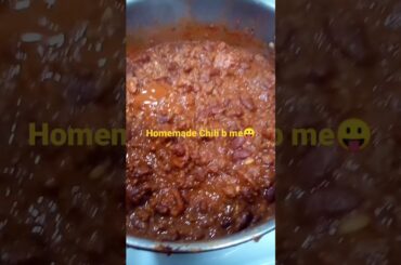hot homemade chili by me#shorts #adayinthelifeofclaire #asmr winterfood