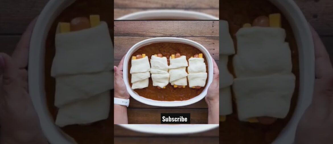 chilli cheese dog bake recipe.#shorts