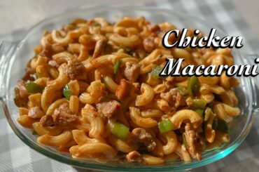 Chicken Macaroni Recipe/ Chili Chicken Macaroni quick Easy & Tasty Pasta by @mariumsfoodchannel